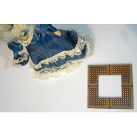 Boomrooster - vierkant gatenpatroon